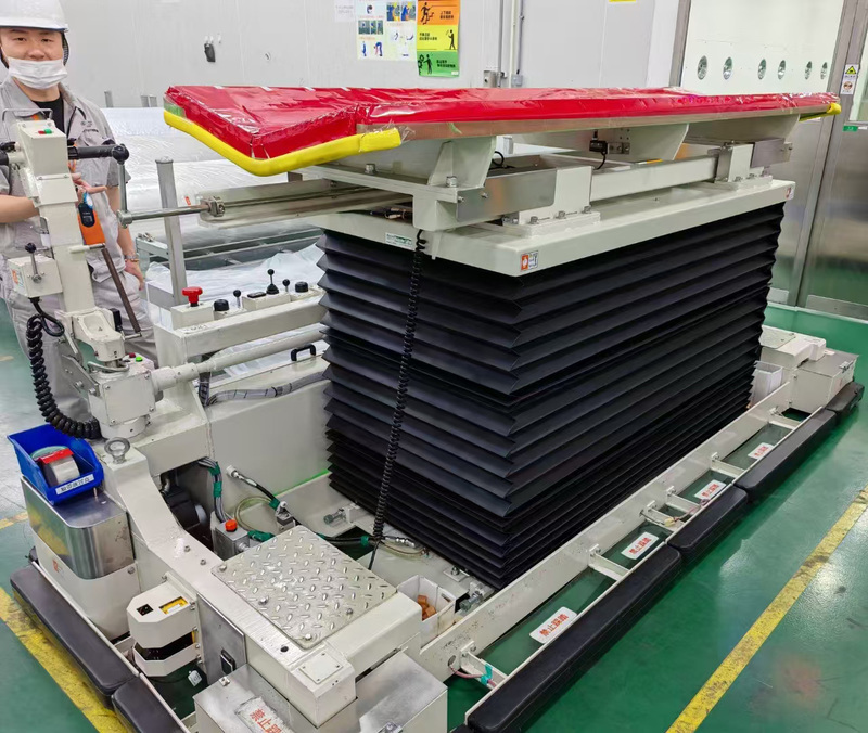 株洲带风琴罩电动升降平台